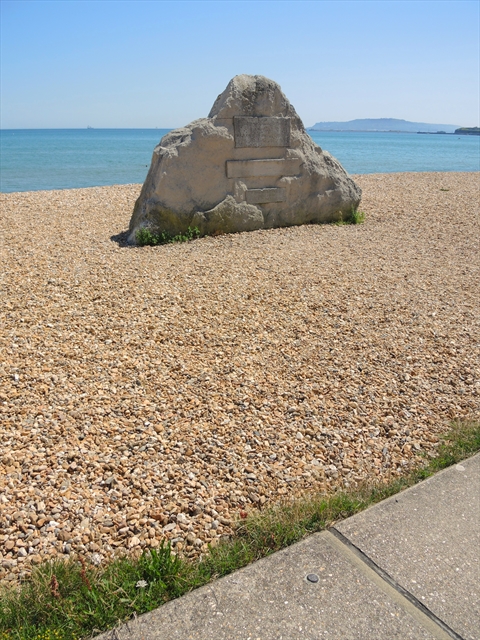 Environment Agency on Seafront pavement